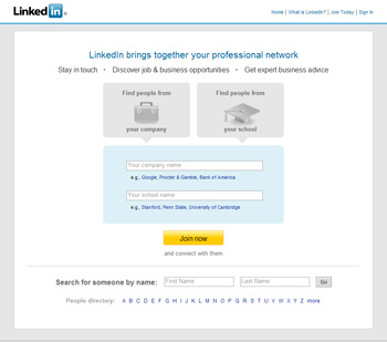 LinkedIn Screenshot